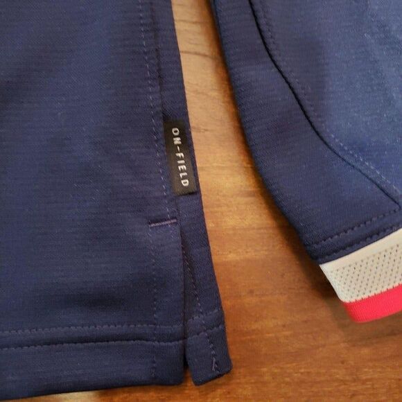 Nike NFL New England Patriots Therma Half Zip Jacket Men's M AO3168-419 - Picture 6 of 7